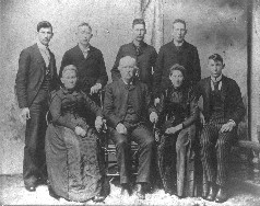 The David and Mary (Hood) Barnes family before 1895 (730 KB)